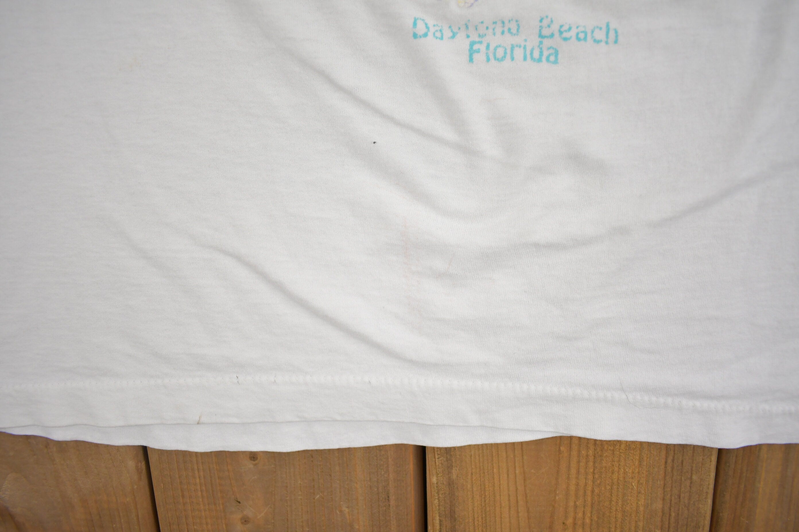 Vintage 1990s Daytona Beach Florida Souvenir T Shirt