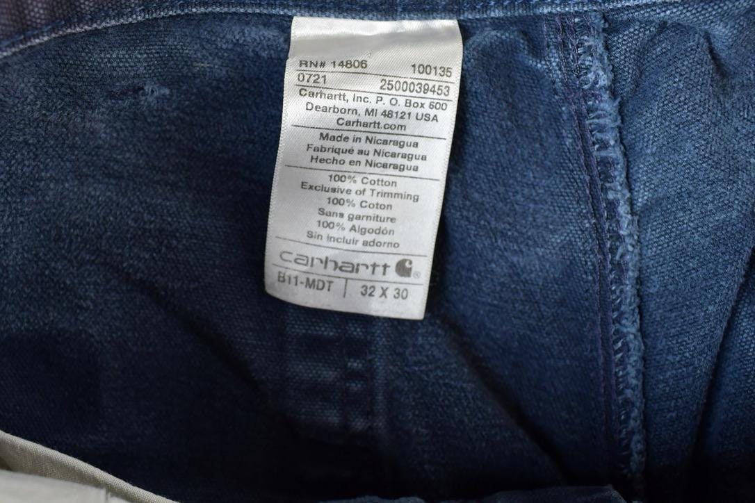 Vintage 1990s Carhartt Distressed Work Pants Size 32 x 30