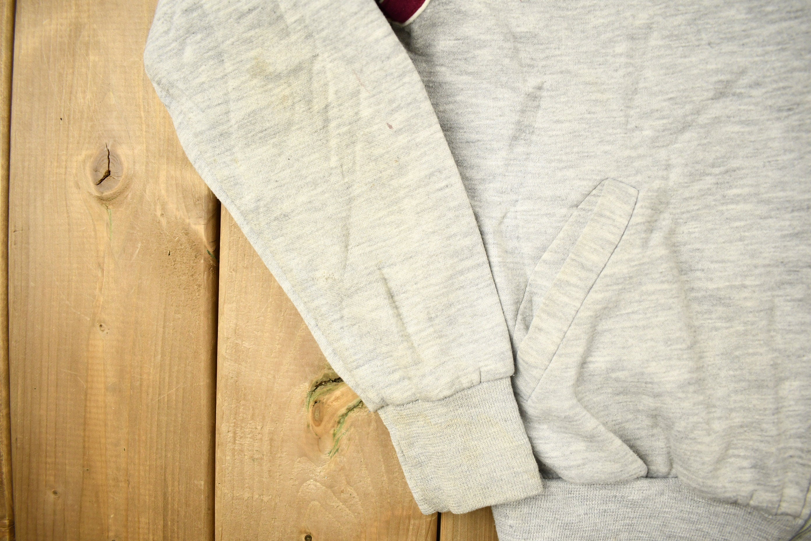 Vintage 1980s Nike Embroidered Logo Raglan Hoodie