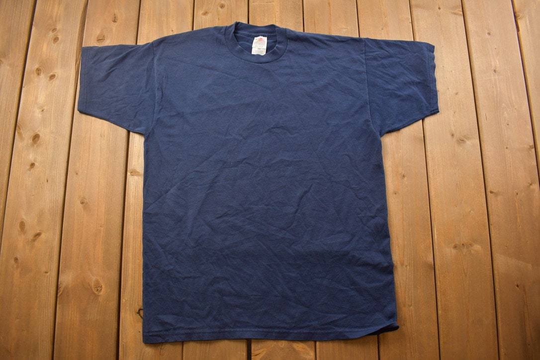 Vintage 1990s Drug Free World Graphic T Shirt