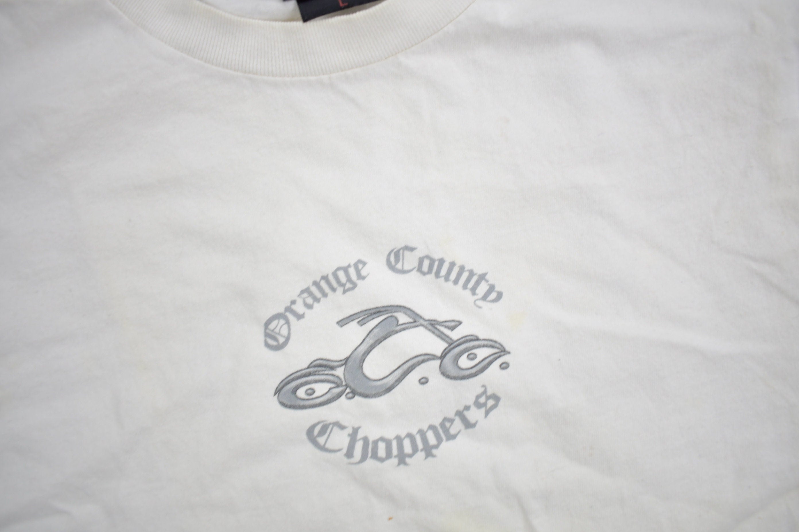 Vintage 2001 Orange County Choppers Long Sleeve Graphic T-Shirt