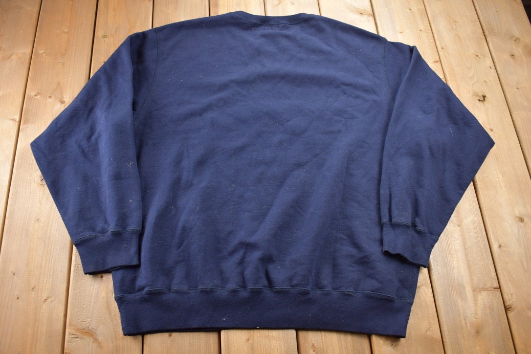 Vintage 1990s Hardy Boys Robowar Roots Graphic Athletics Crewneck Sweatshirt