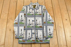 Vintage 1990s Blair Button Up Patch Work Tapestry Jacket Women's Medium /