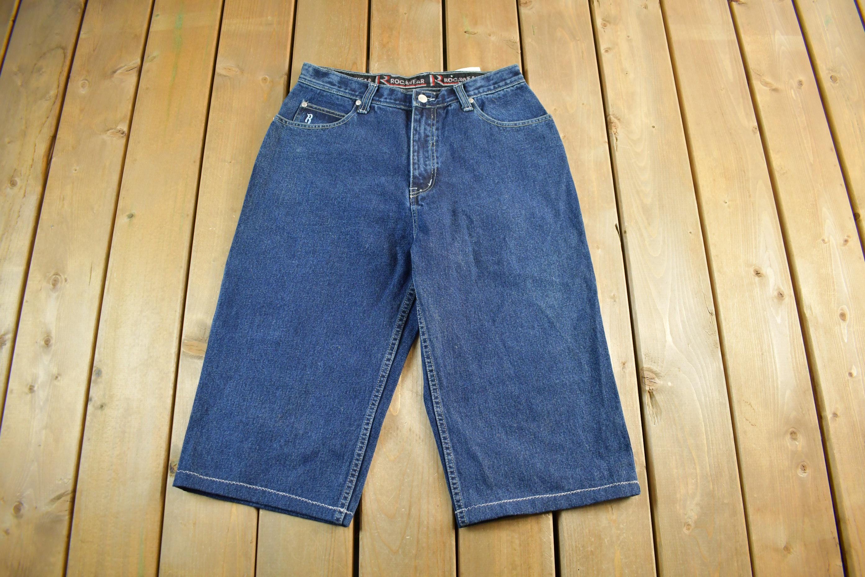 Vintage DEADSTOCK Y2K Rocawear Denim Shorts Men's 32