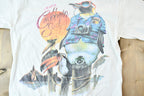 Vintage 1990s Jimmy Buffett's Caribbean Soul Tourist Penguin Souvenir Single Stitch Graphic T-Shirt