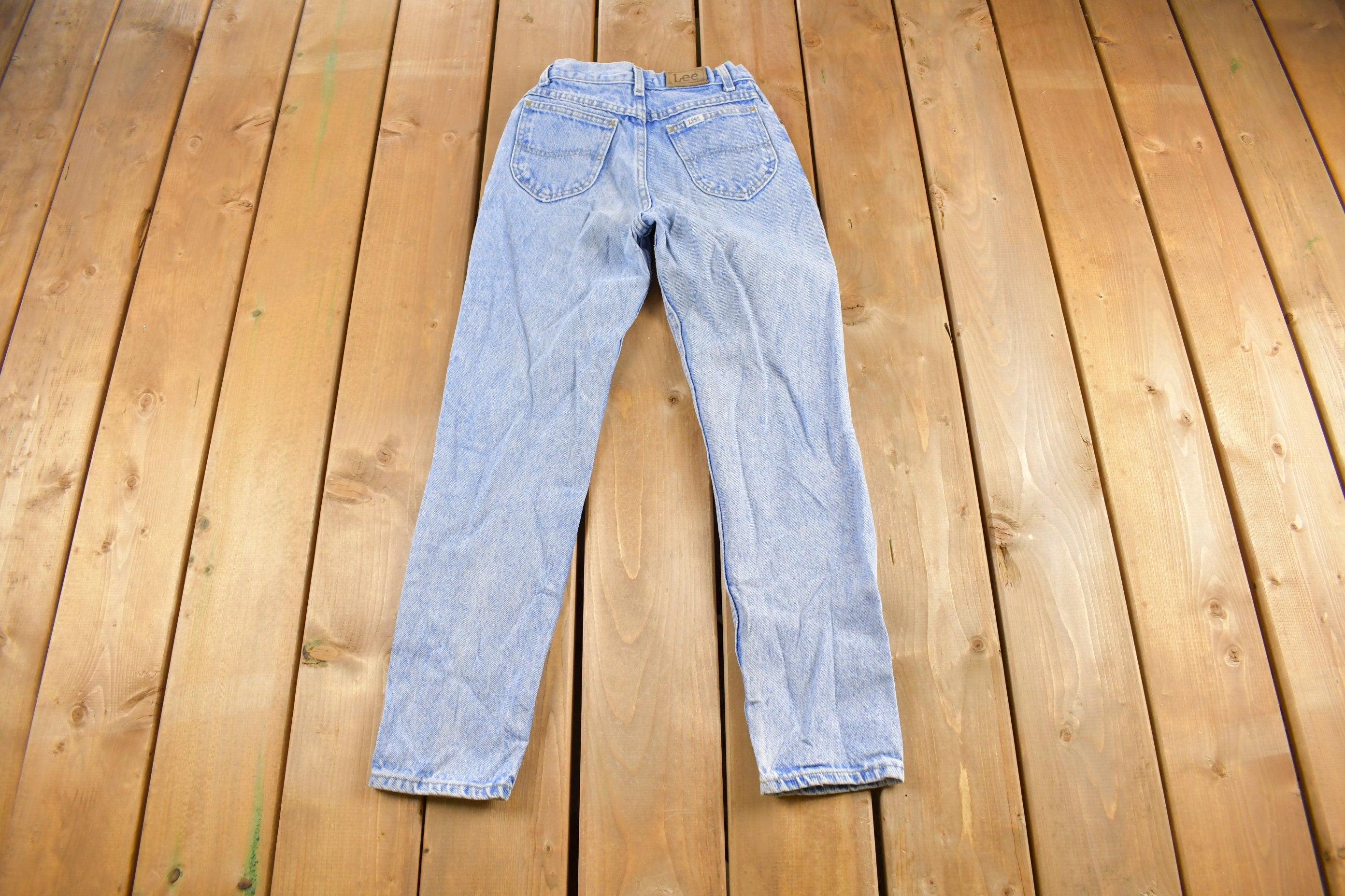 Vintage 1990s Lee Denim Slim Jeans Size 23 x 26