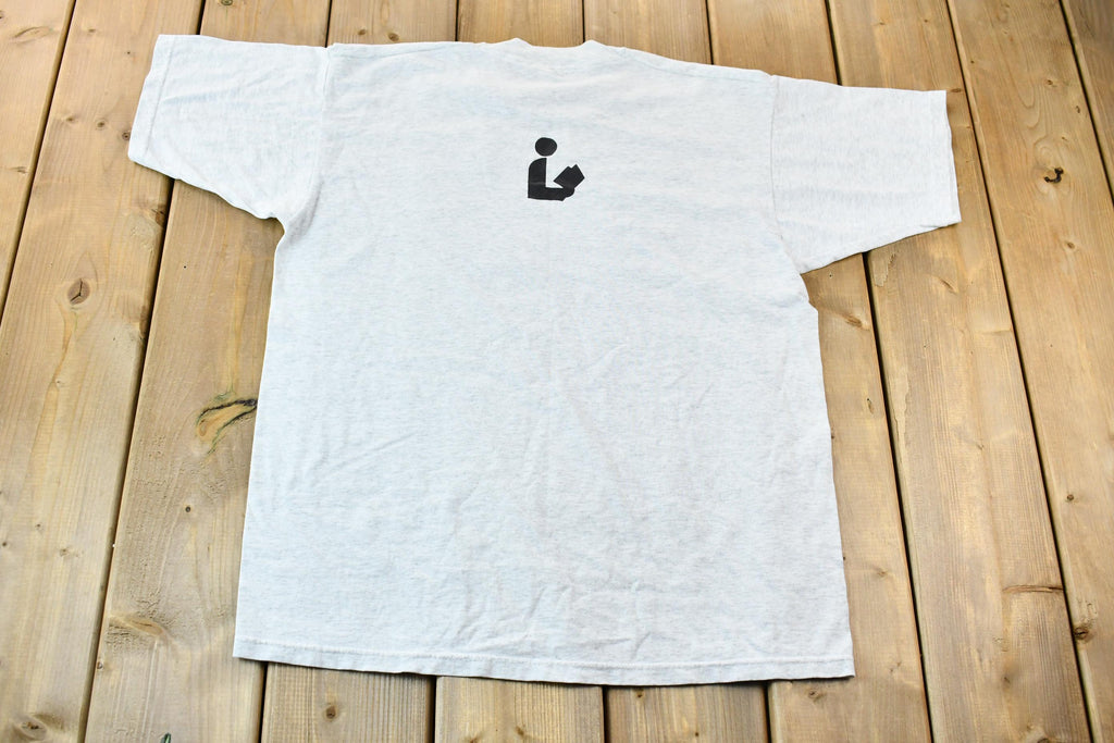 Vintage 1997 Labor Day Weekend Colchester District Public Library 125th Anniversary Picnic Single Stitch Graphic T-Shirt