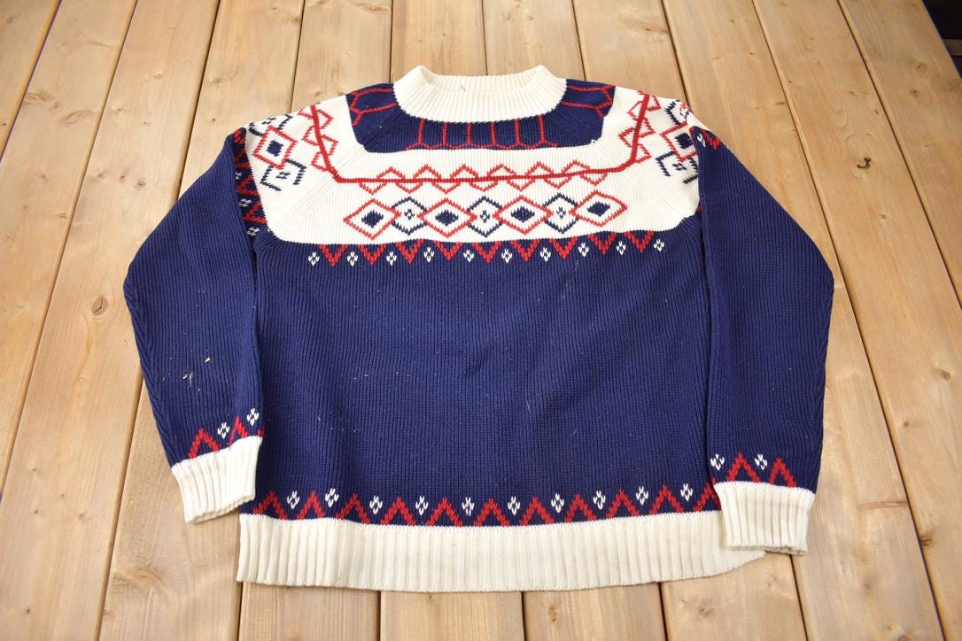 Vintage 1970s JC Penney Knit Sweater