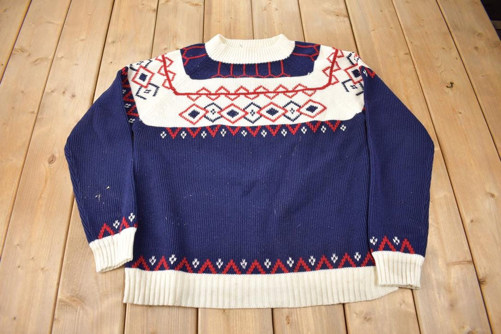 Vintage 1970s JC Penney Knit Sweater /