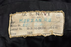 Vintage 1950s USN Naval Wool Double Breasted Jacket