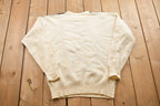 Vintage 1990s John Ashford Lambswool Argyle Crewneck Sweater