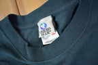 Vintage 2003 Deadstock Liquid Blue Dragon Wizard Graphic T-Shirt