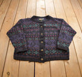 Vintage 1980s North Country Outfitters Cozy Knit Cardigan Sweater