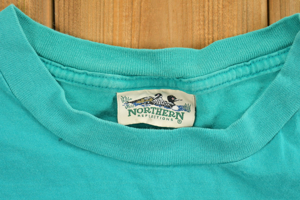 Vintage 1990s Northern Reflections Dockside Cottage T-Shirt