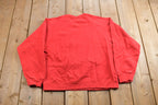 Vintage 1990s University Of Ohio State Collegiate Crewneck  Embroidered  NCAA Sweatshirt  Sportswear  Americana  Ohio Buckeyes