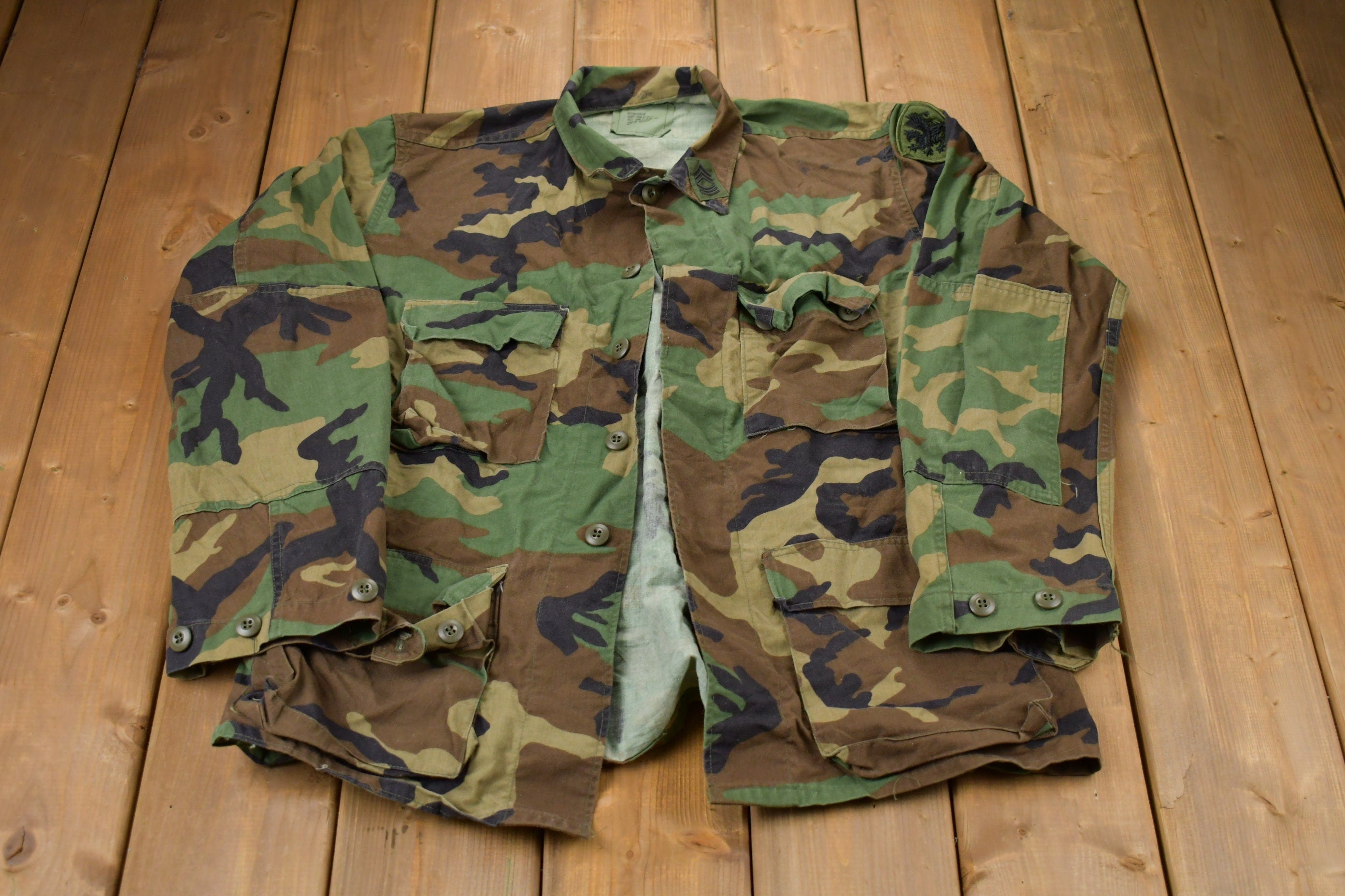 Vintage 2001 Military Army Jacket