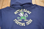 Vintage 1980s University Of Notre Dame Fighting Irish Collegiate Hoodie