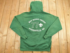 Vintage 1990s Boy Scout Troop Greenville, WI Zip-Up Hoodie