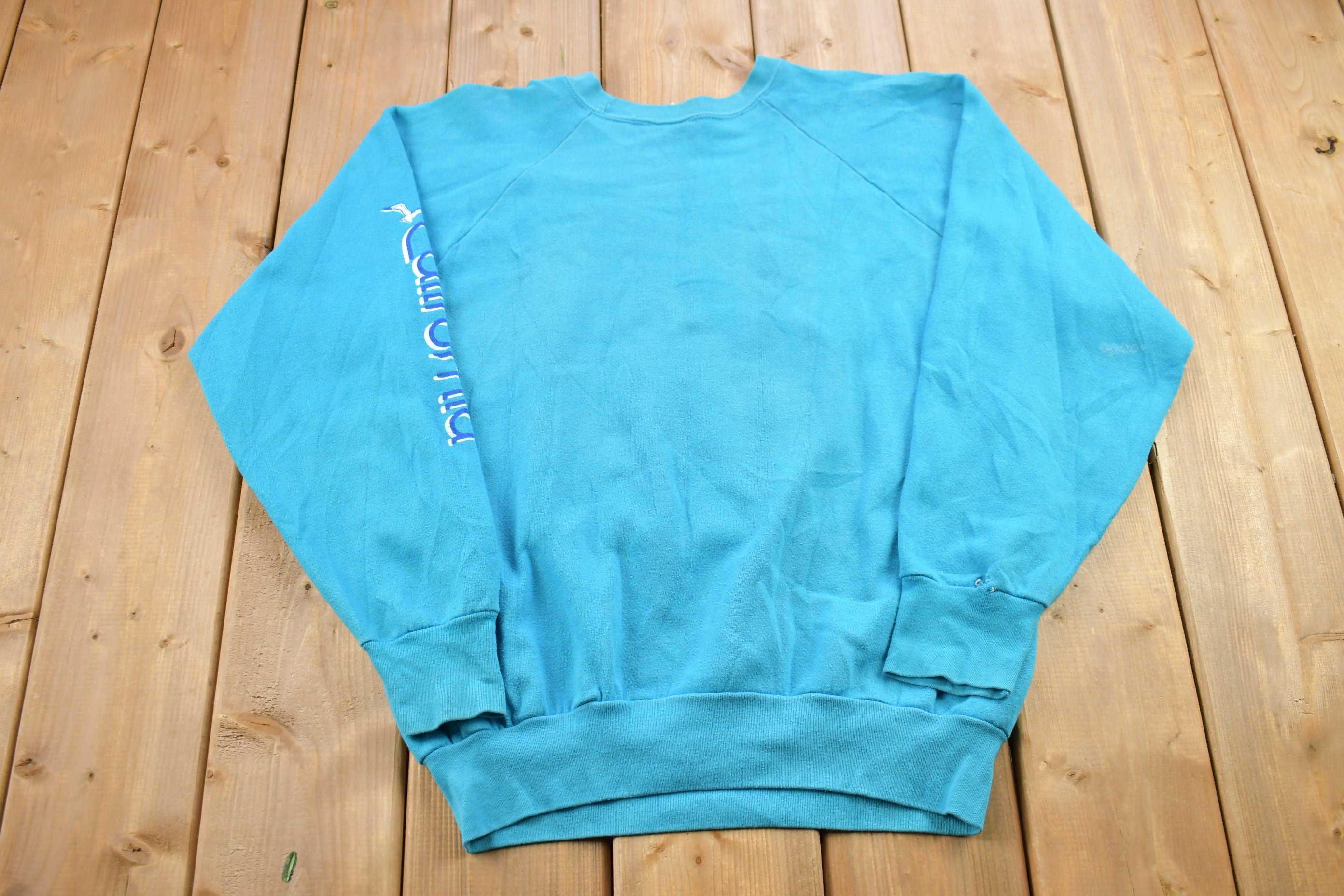 Vintage 1990s California Nautical Theme Crewneck Sweatshirt