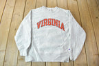 Vintage Y2K Virginia Tech Champion Reverse Weave Sweatshirt / Vintage Champion / Vintage NCAA / Streetwear / Sportswear / Small