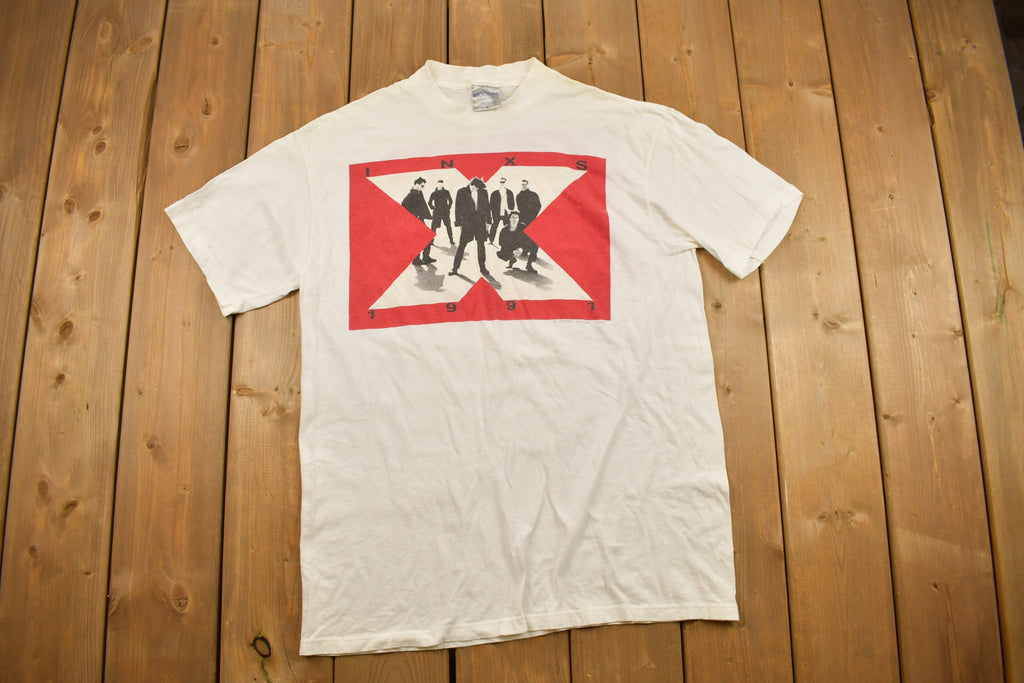 Vintage 1991 INXS North America Tour Band T-shirt