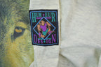 Vintage 1990s Hum Eur Wolf Face Graphic T-Shirt