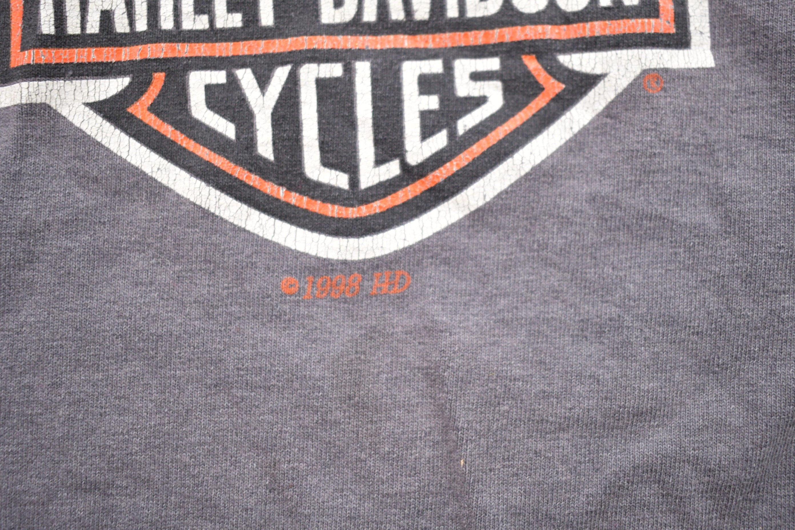 Vintage 1998 Harley Davidson Graphic T-Shirt