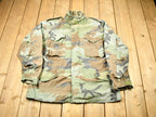 Vintage Military Camouflaged Field Jacket
