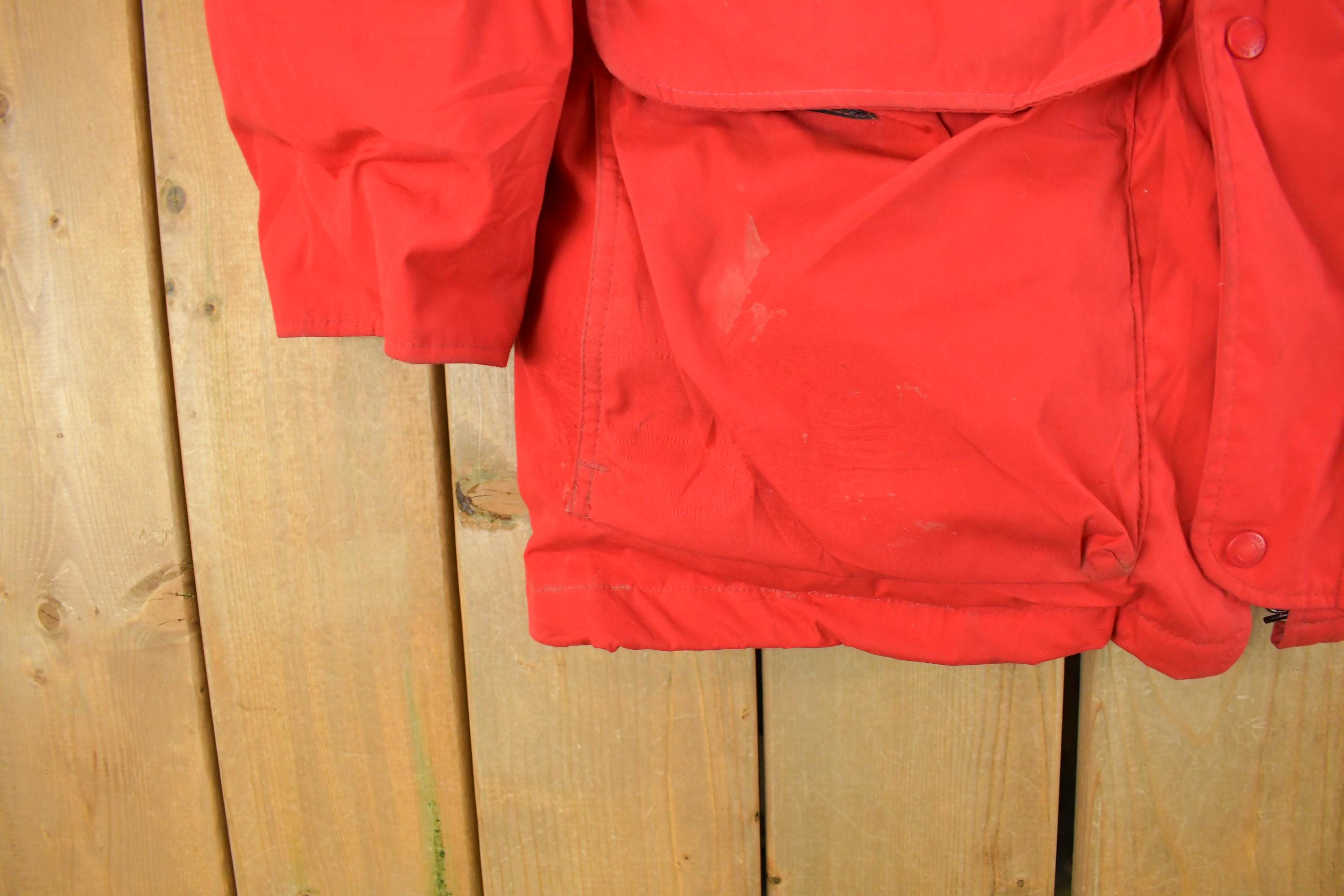 Vintage 1980s Eddie Bauer Goose Down Parka Jacket Men's XL