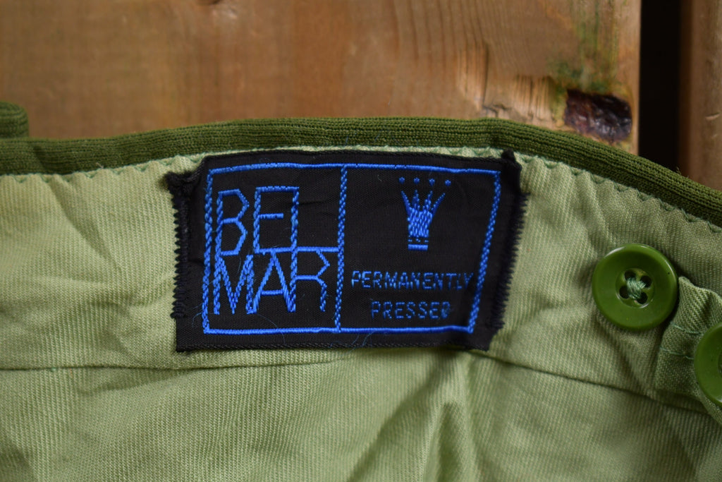 Vintage 1970s Pleated Trousers Size 28 x 30.5