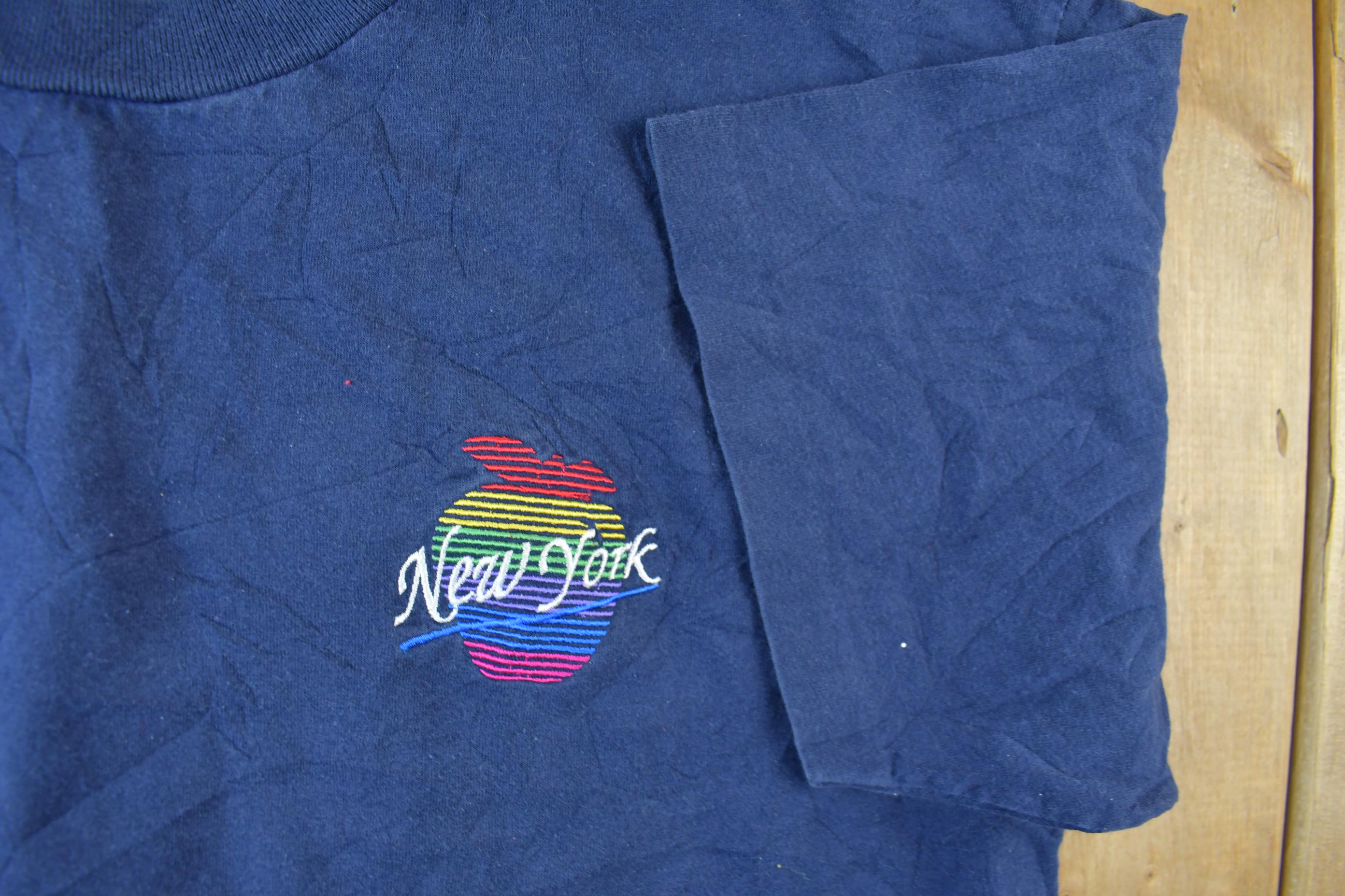 Vintage 1990s New York City Souvenir Travel T-Shirt