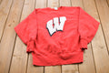 Vintage 1990s Wisconsin Badgers Champion Reverse Weave Crewneck Sweatshirt