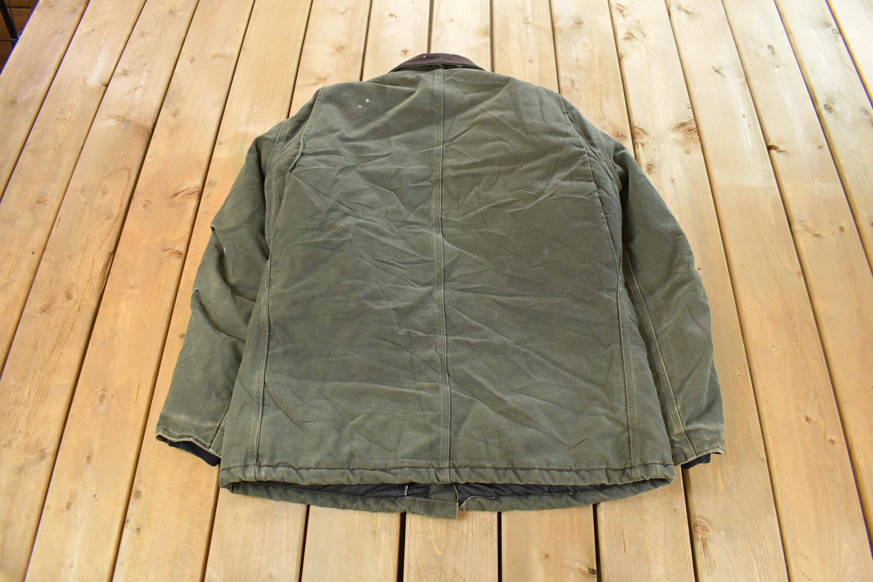 Vintage 1990s Carhartt Traditional Work Jacket Men's XL Tall