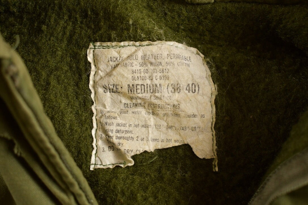 Vintage 1983 Cold Weather Field Coat