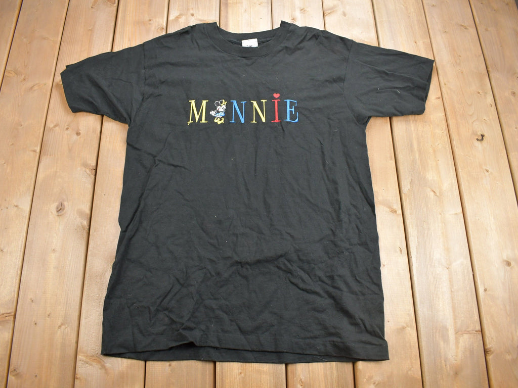 Vintage 1990s Minnie Mouse Embroidered T-Shirt