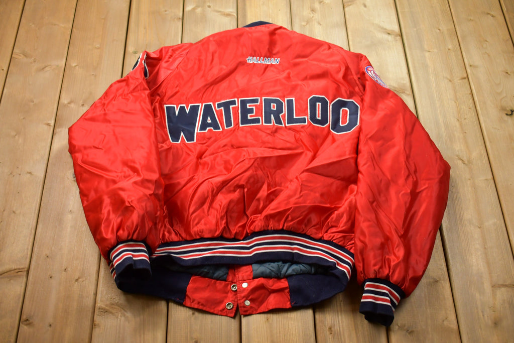 Vintage 1990s Butwin Minnesota Twins Satin Bomber Jacket