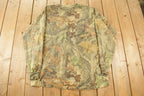Vintage 1990s Tree Camo Long Sleeve T-Shirt Men's XL