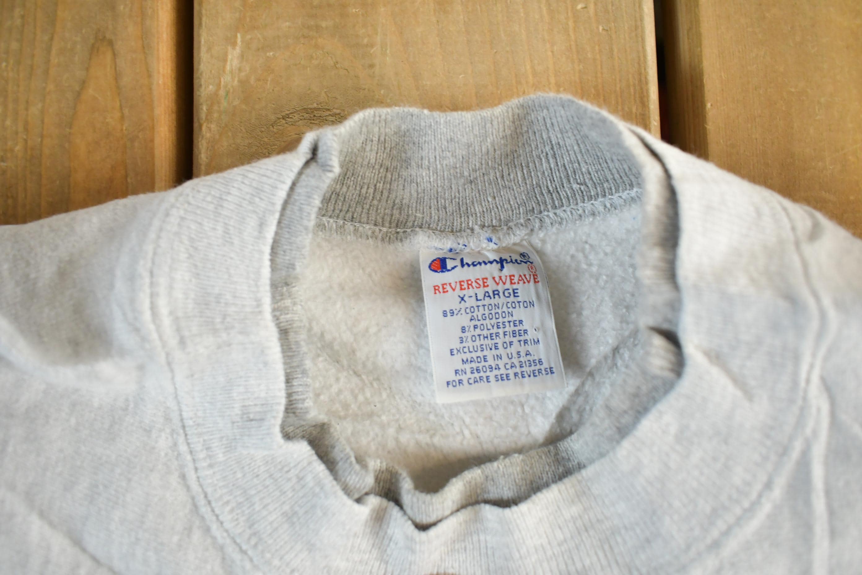 Vintage 1990s Champion Reverse Weave Crewneck Men's XL