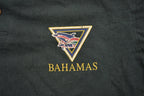 Vintage 1990s Black Bahamas Souvenir Polo Shirt