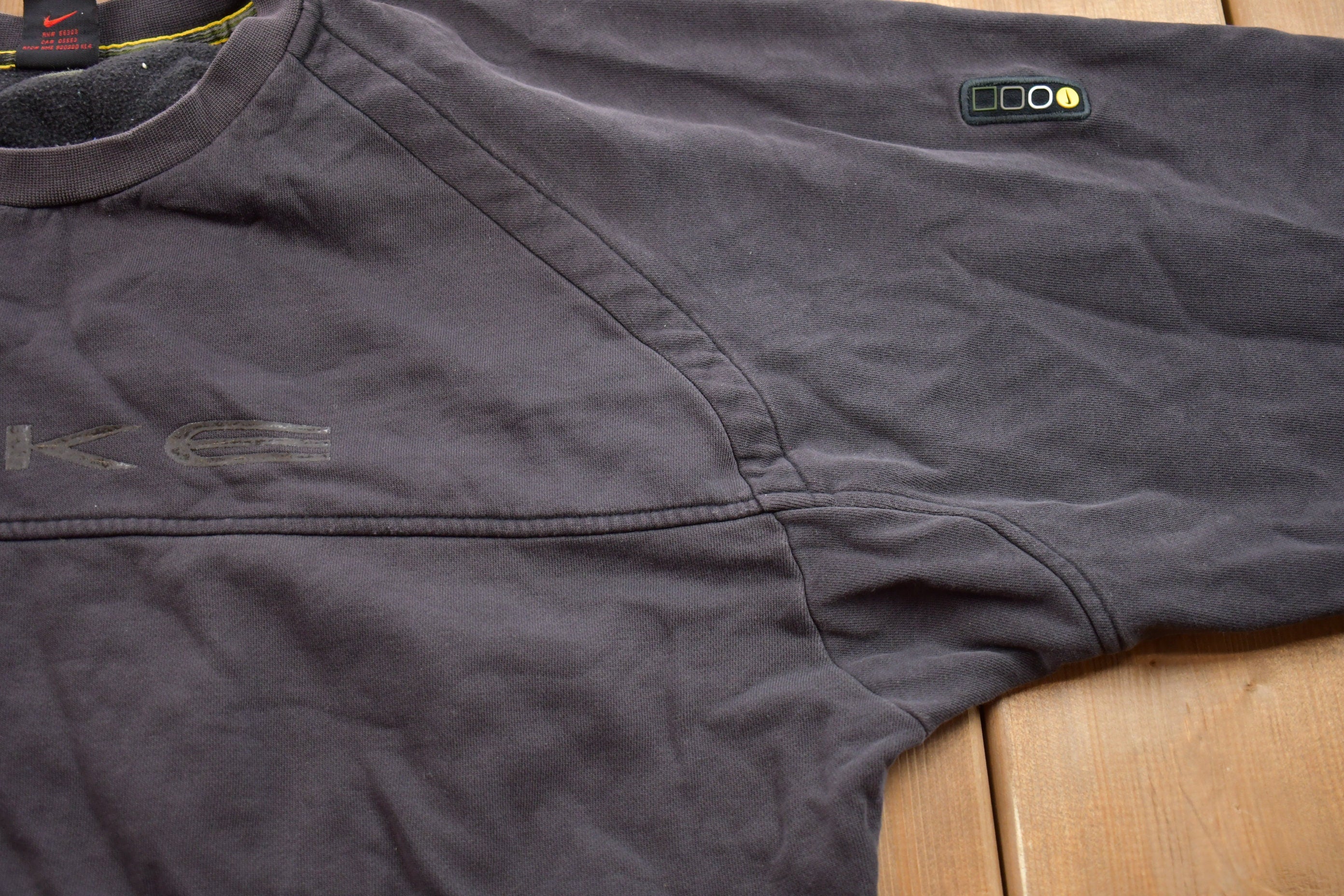 Vintage 1990s Nike Embroidered Mini Swoosh Crewneck Sweatshirt