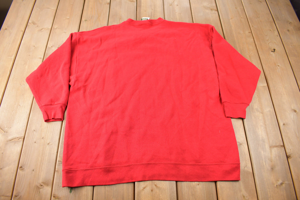 Vintage 1990s Mickey Unlimited Disney Christmas Graphic Crewneck Size 2X Womens