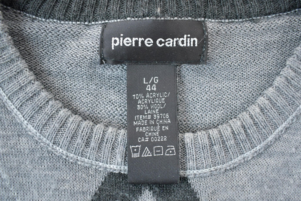 Vintage 1990s Pierrre Cardin Knit Crewneck Sweater