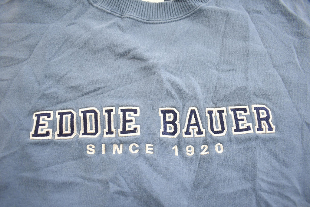 Vintage 1990s Eddie Bauer Embroidered Crewneck Sweatshirt