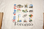 Vintage 1990s Deadstock Toronto Canada Novelty T-Shirt