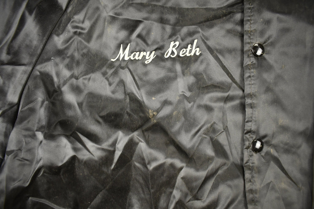 Vintage 1990s Act IV Night Club Satin Bomber Jacket