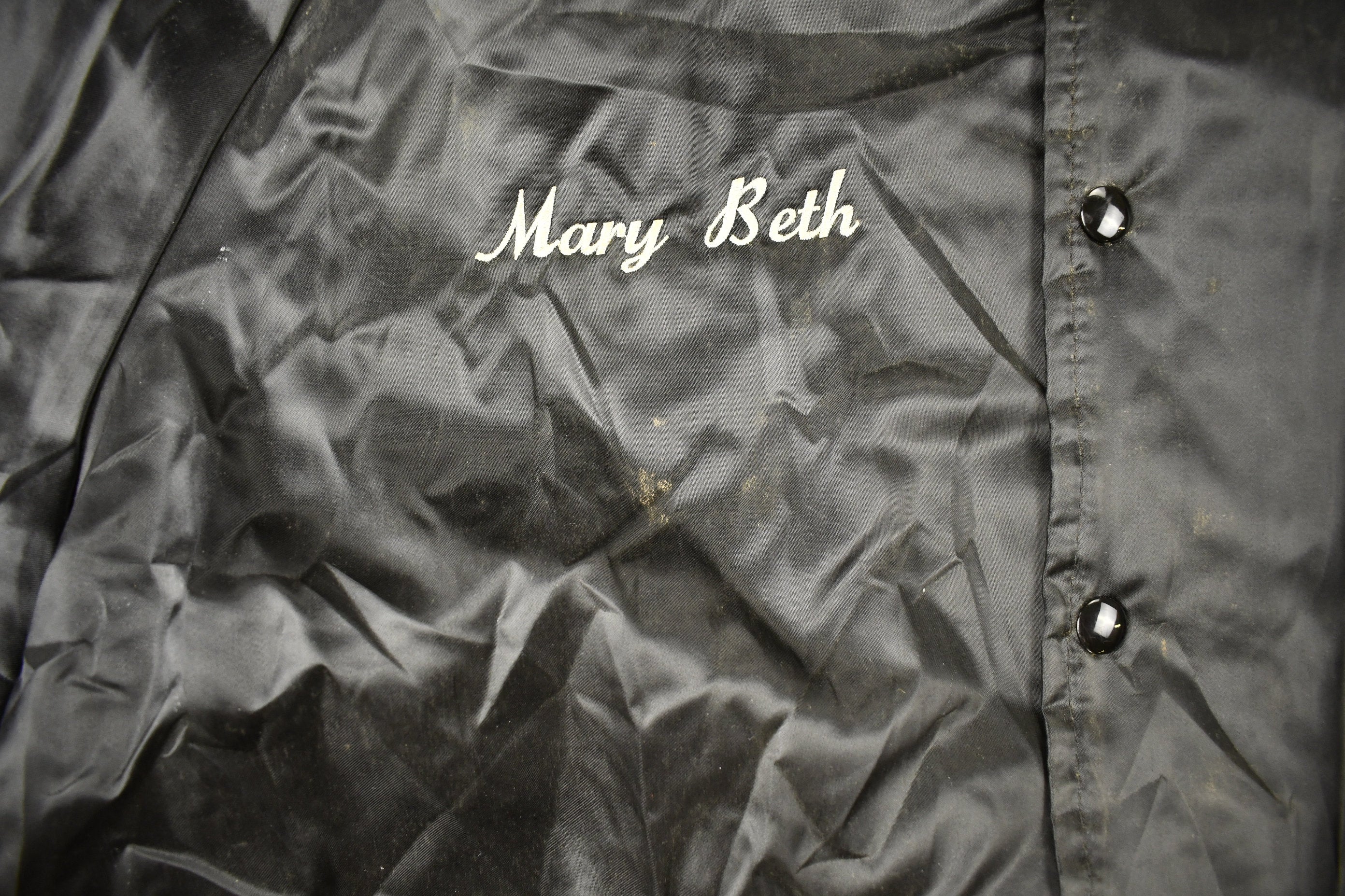 Vintage 1990s Act IV Night Club Satin Bomber Jacket