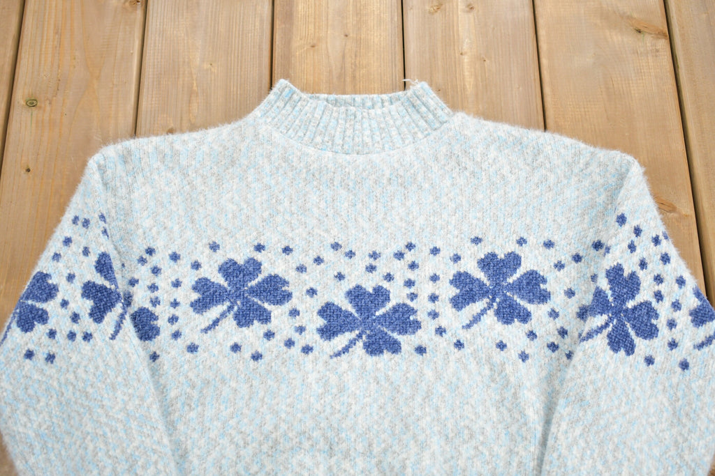 Vintage 1990s Mock Neck Sweatshirt