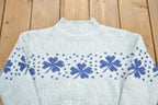 Vintage 1990s Mock Neck Sweatshirt