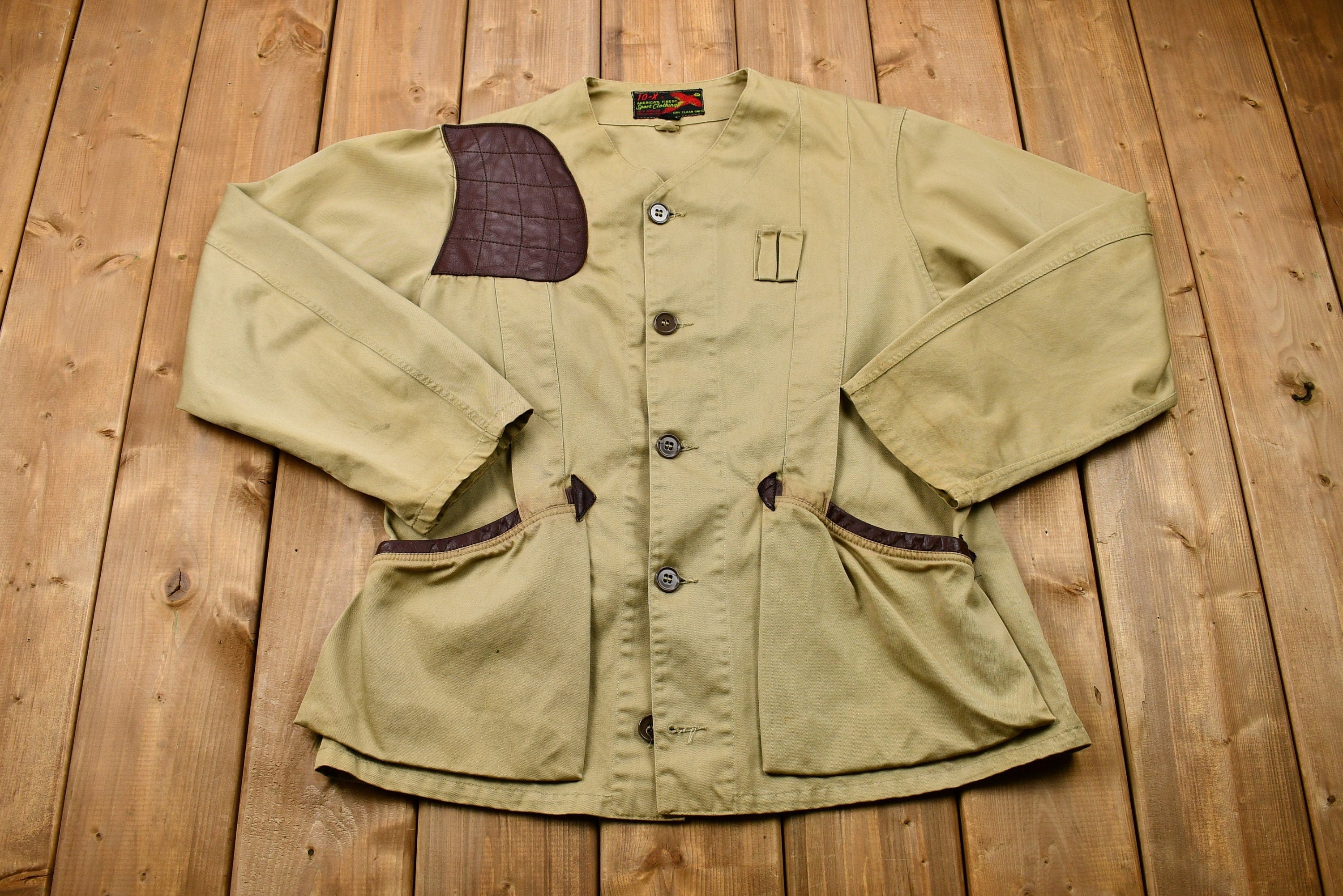 Vintage 1950s Strausstown Rod & Gun Club Hunting Jacket