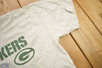Vintage 1996 Brett Favre Green Bay Packers NFL Graphic T-Shirt